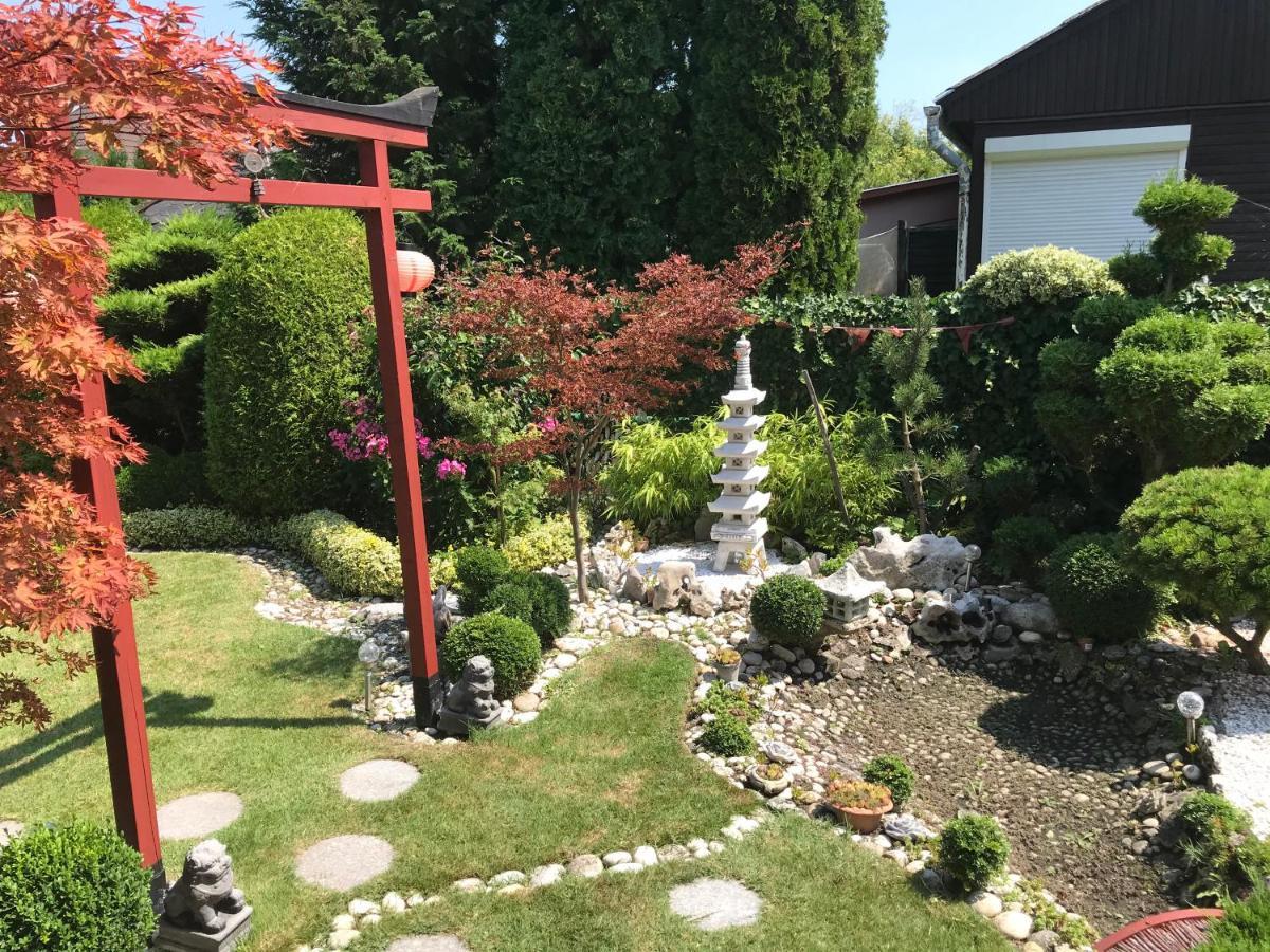 Nyaraló Japánkerttel - Apartment with Japanese Garden Balatonmariafurdo Exterior foto