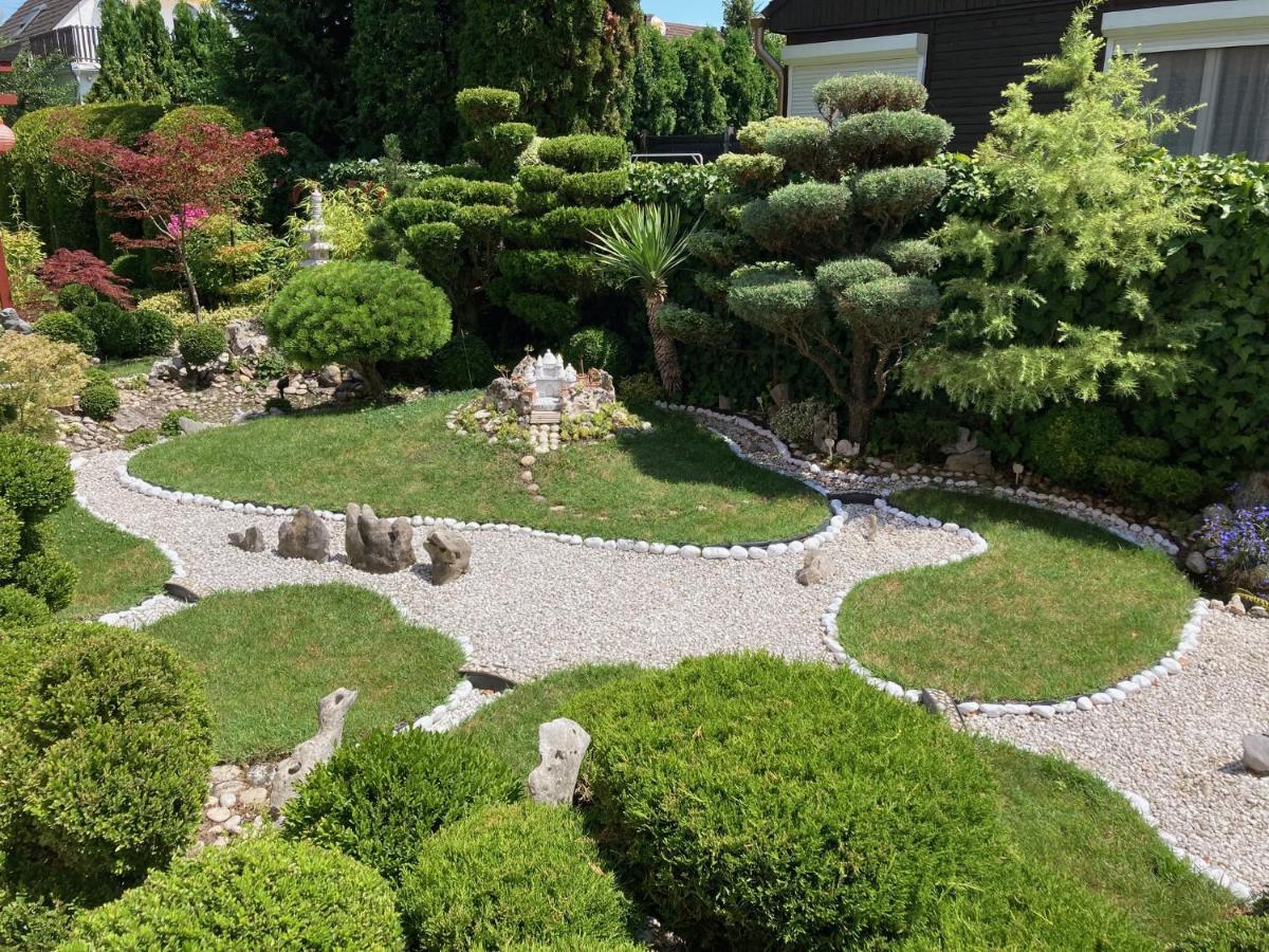 Nyaraló Japánkerttel - Apartment with Japanese Garden Balatonmariafurdo Exterior foto